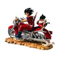 Goku y Gohan (Versión motocicleta)