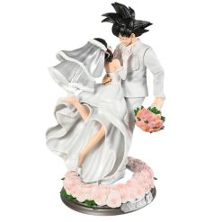 Goku y Milk (Versión de novios)