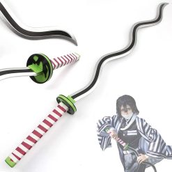 Obanai Iguro Katana Hoja de Bamboo