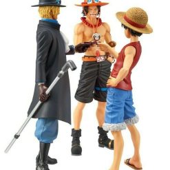 Luffy Sabo Ace, compartiendo sake (Set de 3)
