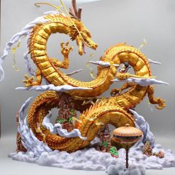 Shenlong Dorado con iluminación