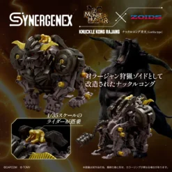 Alternative view of Zoids x Monster Hunter Knuckle Kong Rajang Synergenex Series 1:35 Scale Model Kit (FEBRERO 2026)