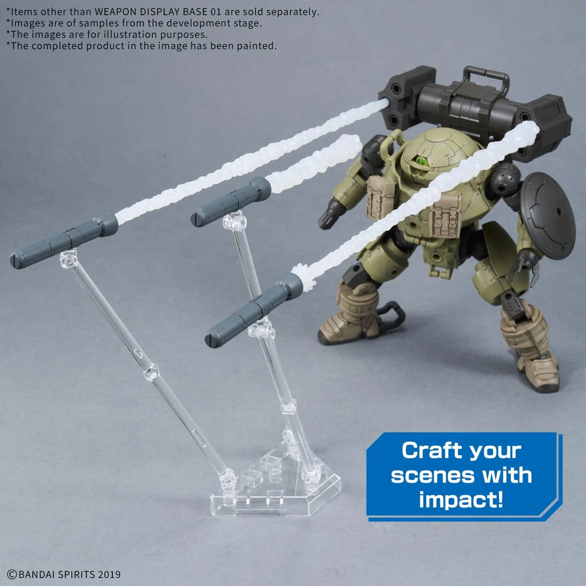 Action Base Weapon Display Base 01 Model Kit (JULIO 2026) - Imagen 2