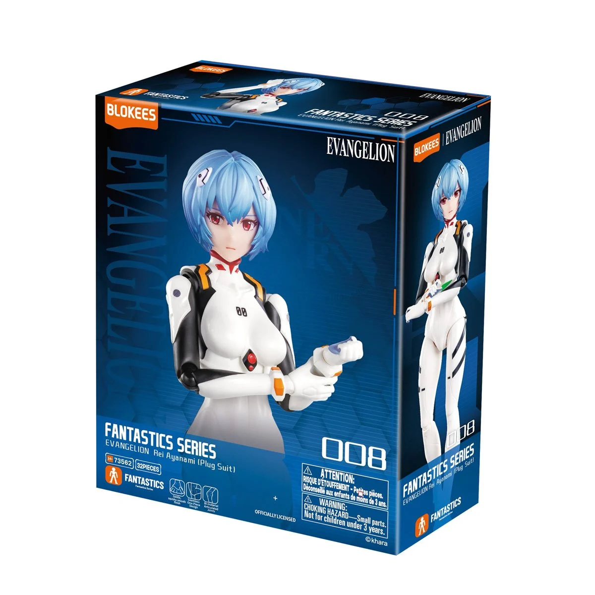 Neon Genesis Evangelion Fantastics Series Rei Ayanami Plug Suit Model Kit (AGOSTO 2026) - Imagen 3