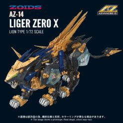 Alternative view of Zoids AZ-14 Liger Zero X Advanced Zi 1:72 Scale Model Kit (ENERO 2027)