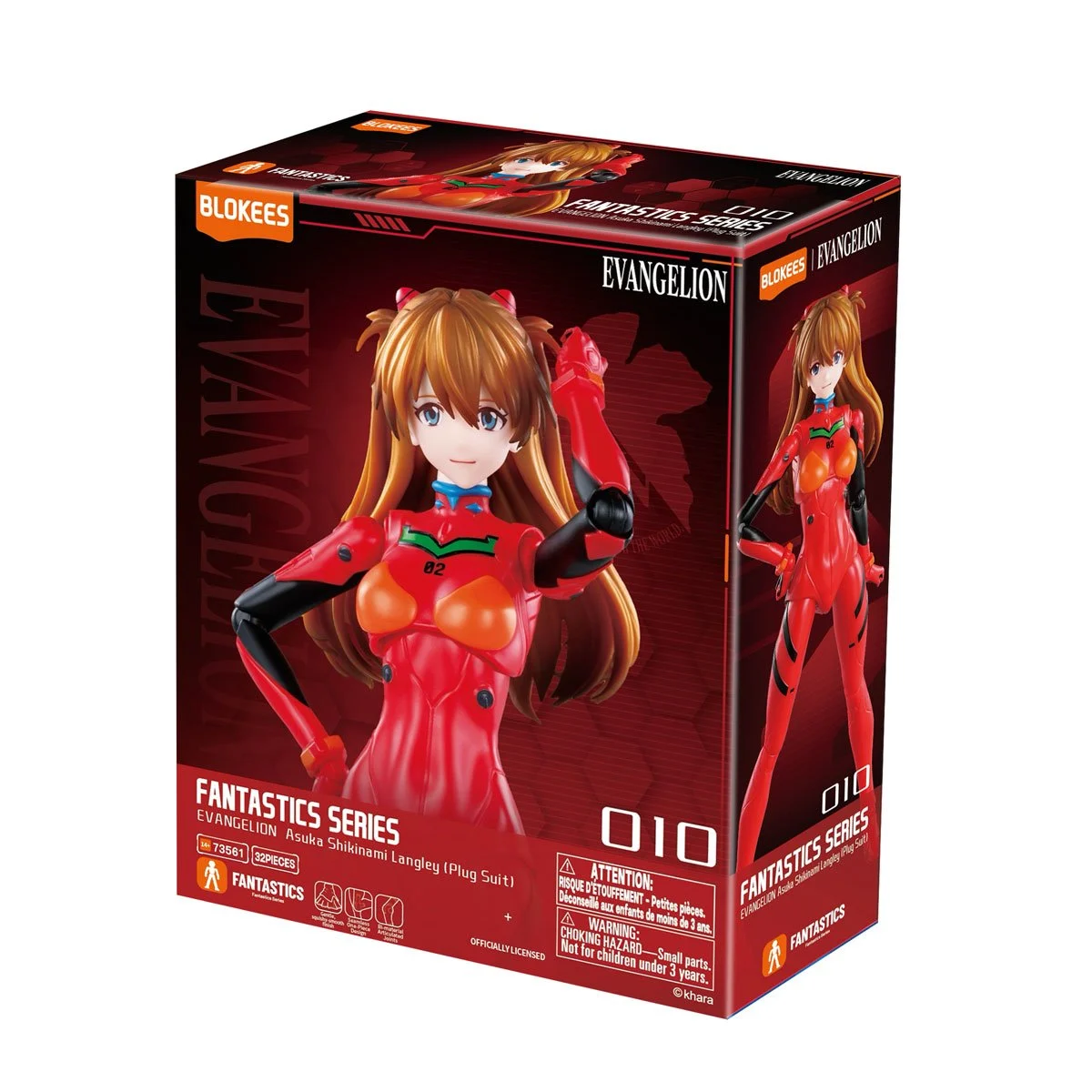 Neon Genesis Evangelion Fantastics Series Asuka Shikinami Langley Plug Suit Model Kit (AGOSTO 2026) - Imagen 3