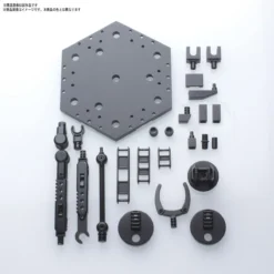 Alternative view of Action Base 5 Black 1:144 Scale Gundam Model Kit Display Stand (AGOSTO 2026)