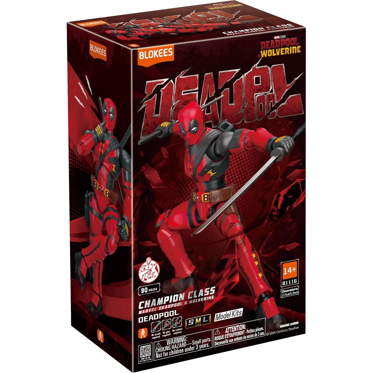 Marvel Deadpool & Wolverine Deadpool Champion Class CC04 Model Kit (FEBRERO 2026) - Imagen 4