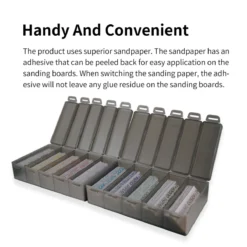 Alternative view of DSPIAE: Adhesive Sandpaper Sets - SP-S02 Sanding Set (Lijas de agua)