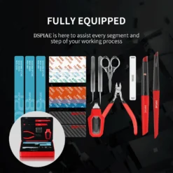 Alternative view of DSPIAE: DEPARTURE Tool Combo Set - TC-S01 - 9 Tools & Custom Storage