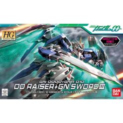 Mobile Suit Gundam 00 00 Raiser + GN Sword lll High Grade 1:144 Scale Model Kit (NOVIEMBRE 2026) - Imagen 4