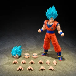 S.H. Figuarts Super Saiyan God Super Saiyan Son Goku (Blue Power Transcending Limits) Body 4.0 - Imagen 5