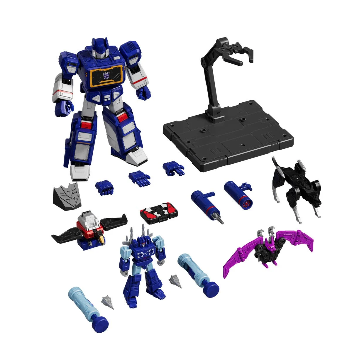 Transformers Action Edition G1 Soundwave AE03 Blokees Model Kit (NOVIEMBRE 2026) - Imagen 4