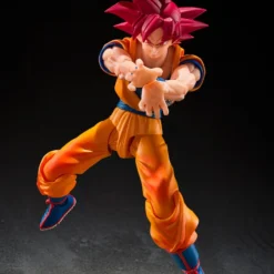 Alternative view of S.H. Figuarts Super Saiyan God Son Goku (God Aura) Body 4.0
