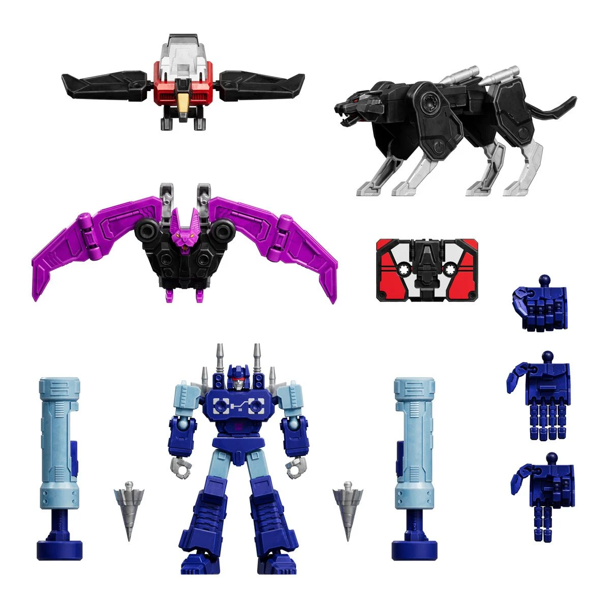 Transformers Action Edition G1 Soundwave AE03 Blokees Model Kit (NOVIEMBRE 2026) - Imagen 3