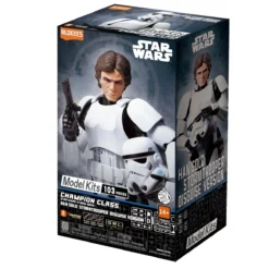 Star Wars: A New Hope Han Solo Stormtrooper Disguise Version Blokees Model Kit (NOVIEMBRE 2026)) - Imagen 3