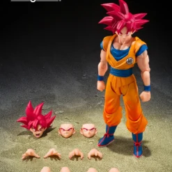 S.H. Figuarts Super Saiyan God Son Goku (God Aura) Body 4.0 - Imagen 5